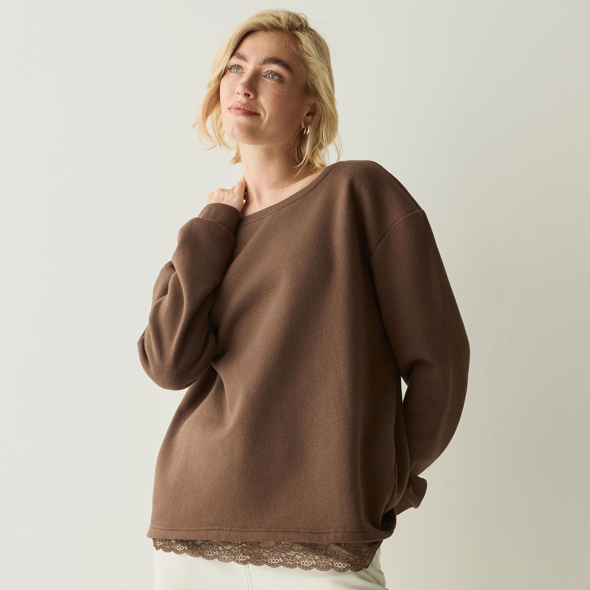 Regatta Life Women's Osorno Sweatshirt - Brown Size 20