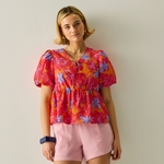 Grenadine Painterly Floral 