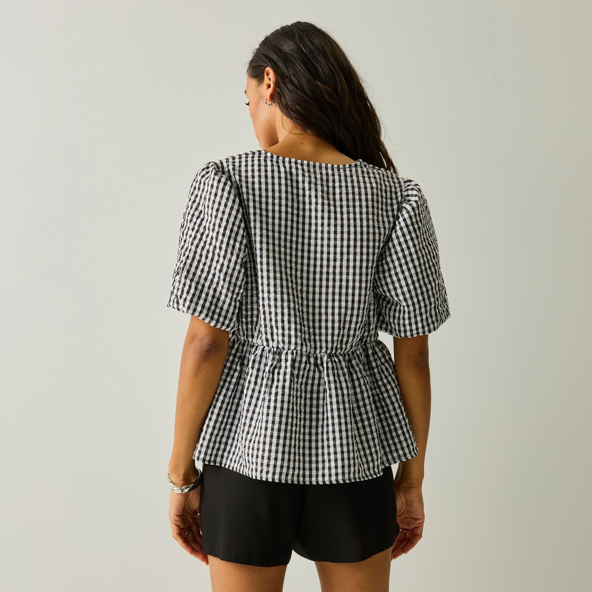 Regatta Life Bluzka damska Amor Monochrome Gingham