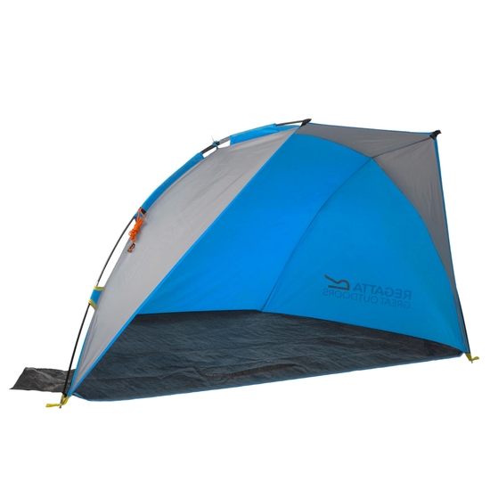 Tahiti Beach Shelter Oxford Blue Seal Grey