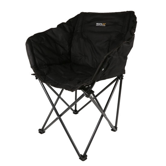 Navas Camping Chair with Storage Bag Black