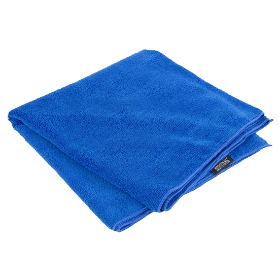 Compact Extra Large Travel Towel Blue