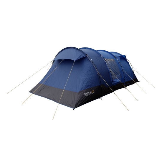 Karuna Vis A Vis 6 Man Tunnel Tent Nautical Blue Laser Blue 