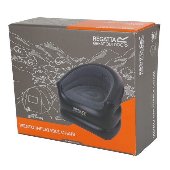 Viento Inflatable Chair Black Ebony