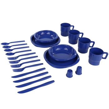 Picknick-Set für 4 Personen Blau