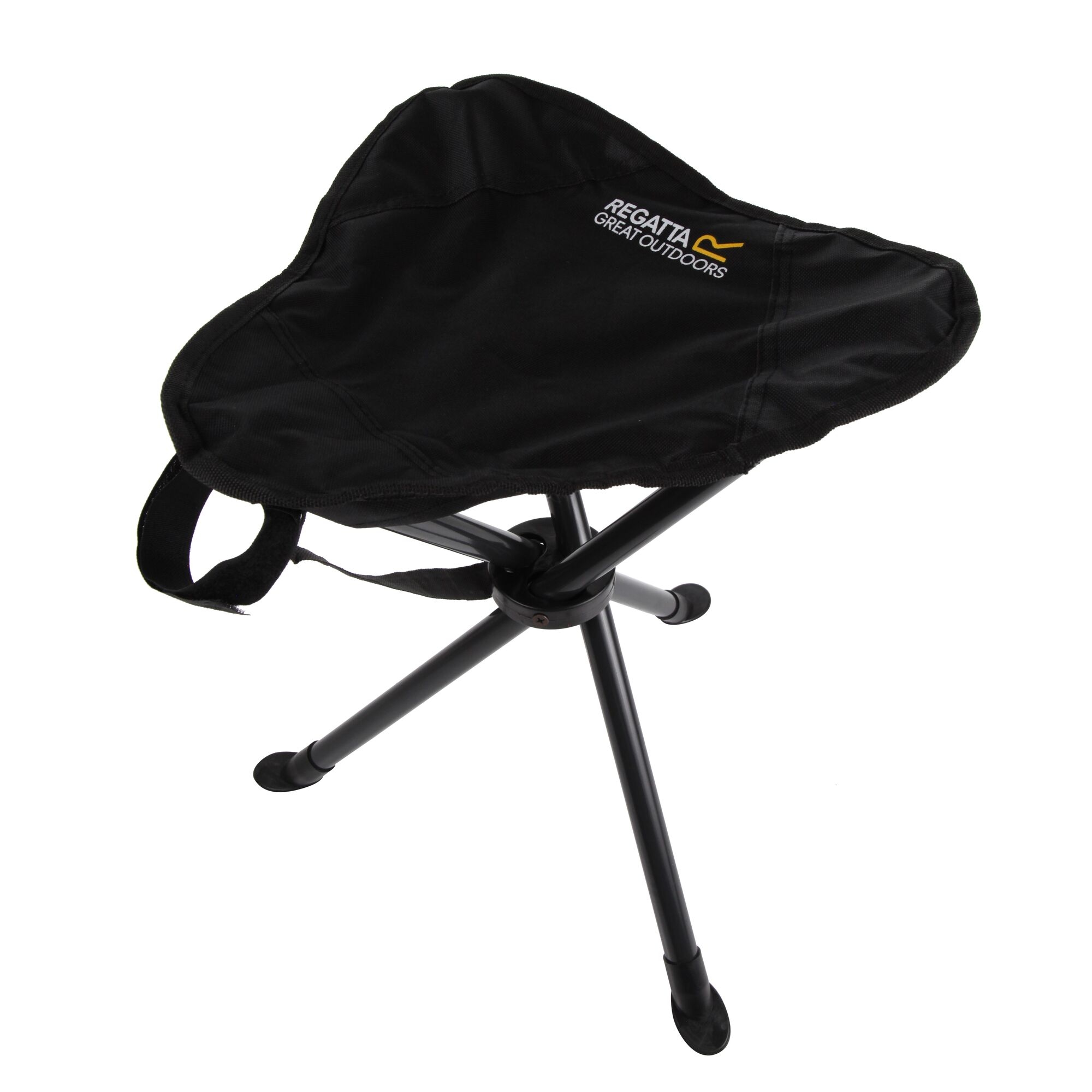 Regatta   Przenośne krzesełko campingowe Czarny