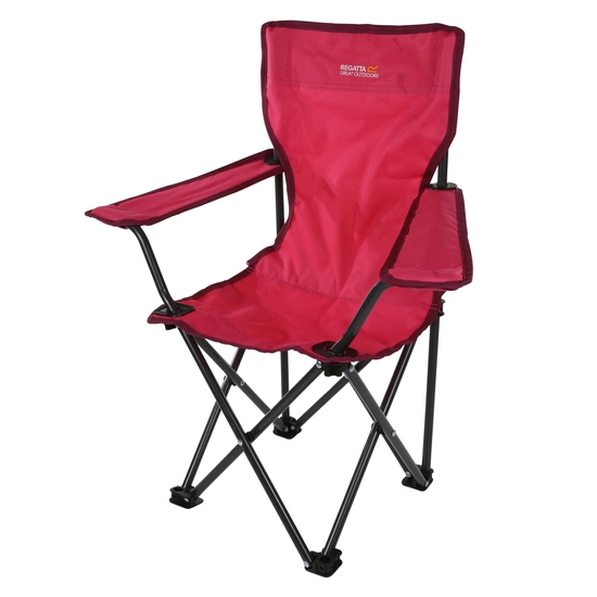 Krzesło turystyczne dla dzieci Isla 65x37x33cm Czerwony