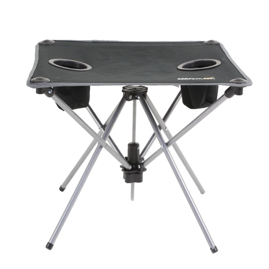 Prandeo Folding Camping Table with Cupholders Misc