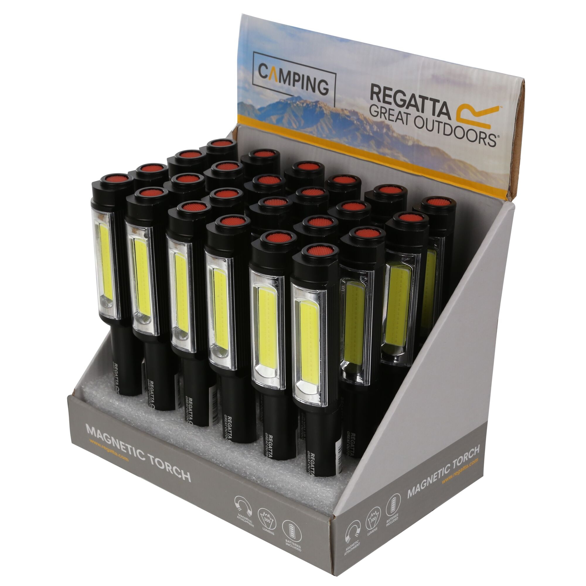 Regatta Magnetic Torch Black