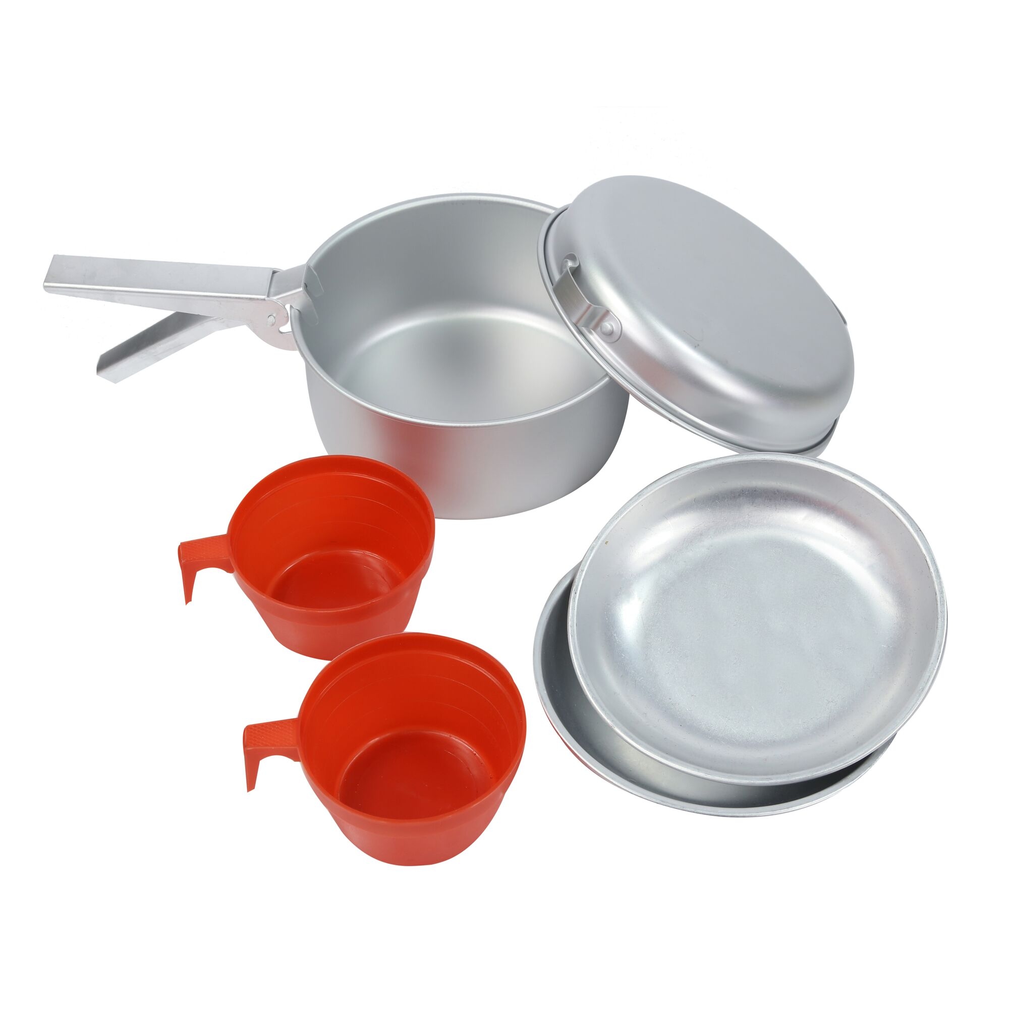 Regatta 2 Person Aluminium Cookset Unisex Silver