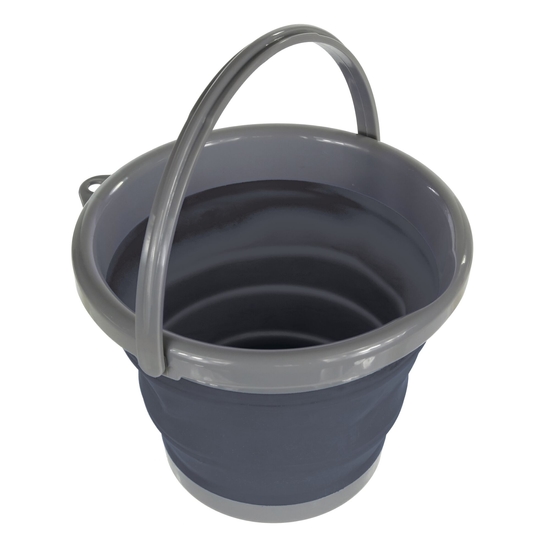 5L Folding Bucket Ebony Grey