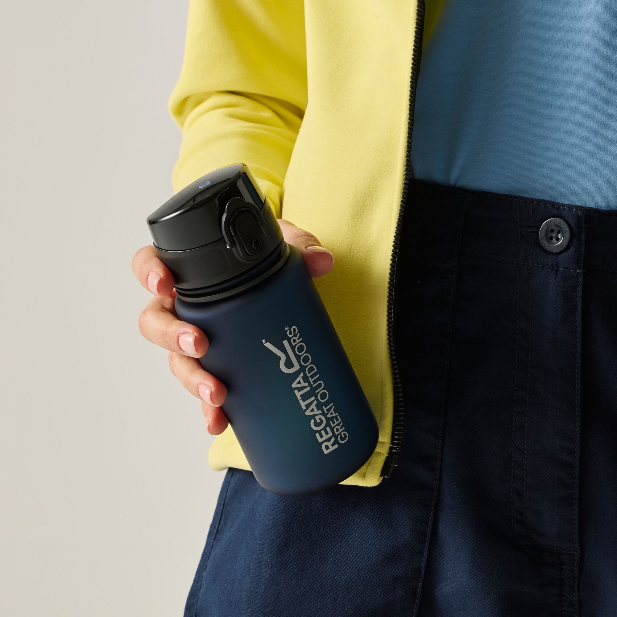 Regatta 0.35L Tritan Water Bottle Unisex Blue