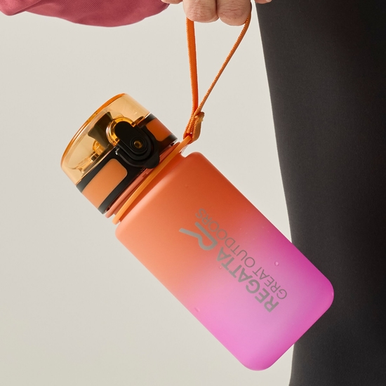 0.35L Tritan Water Bottle Pink Orange
