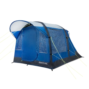 Kolima 3-Man Inflatable Family Tent Laser Blue Ebony Grey