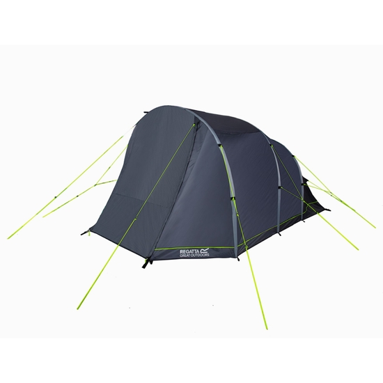 Kolima V2 4-Man Family Tunnel Inflatable Tent Lead Grey Ebony