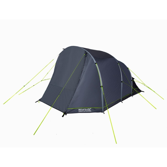 Tente tunnel familiale gonflable 4 personnes Kolima V2 Gris