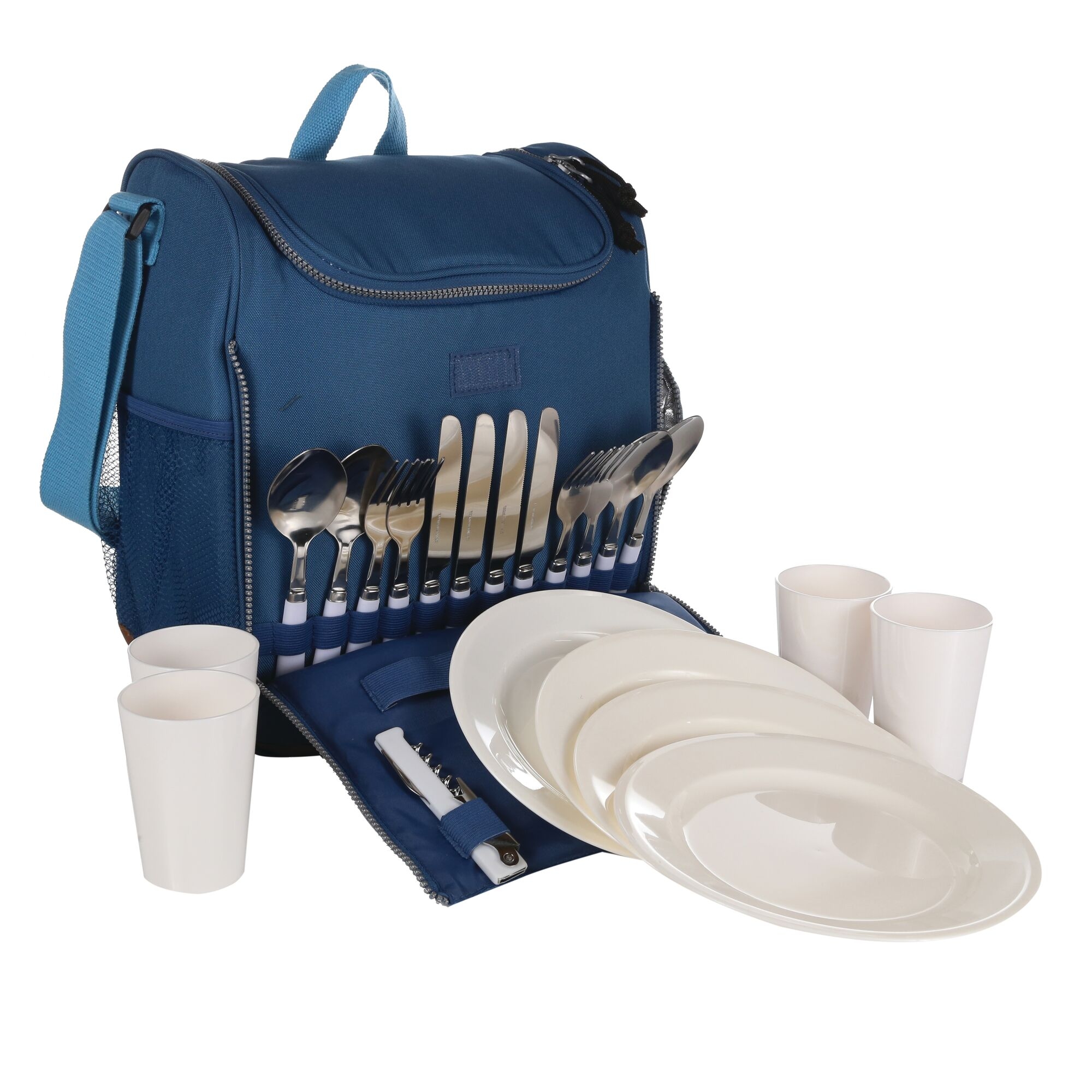 Stamford Picknick-Kühltasche Für 4 Personen Blau Regatta