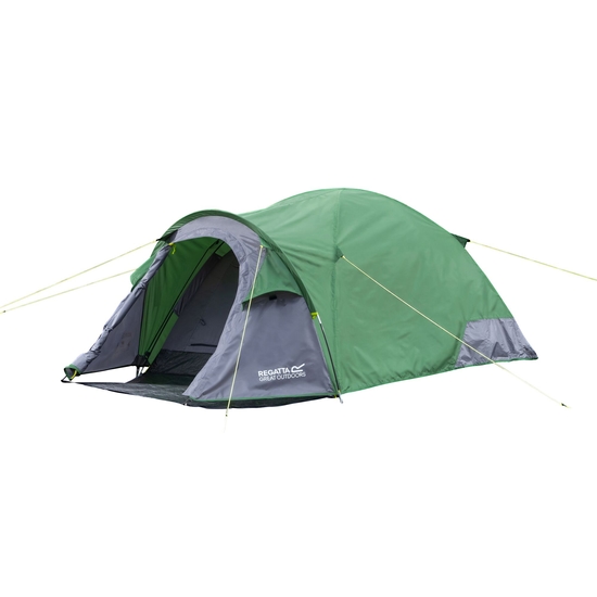 Kivu v3 2-Man Dome Tent Greener Pastures Ebony