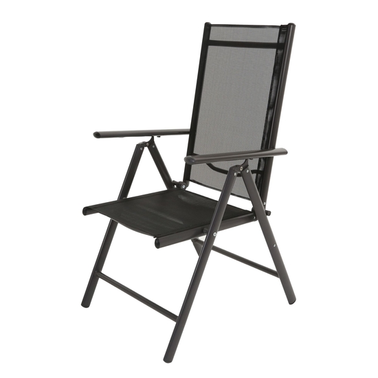 Varna Reclining Chair Black