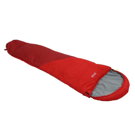 Hilo v2 300 Mummy Sleeping Bag Pepper Dark Red 