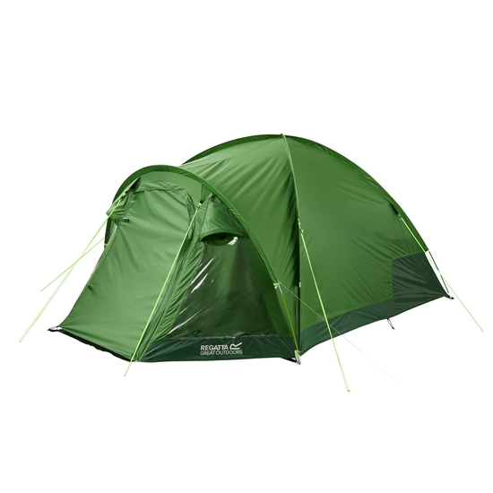Evogreen 3 Person Dome Tent Alpine Green Green Pastures
