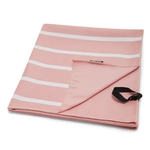 Shell Pink White Stripe