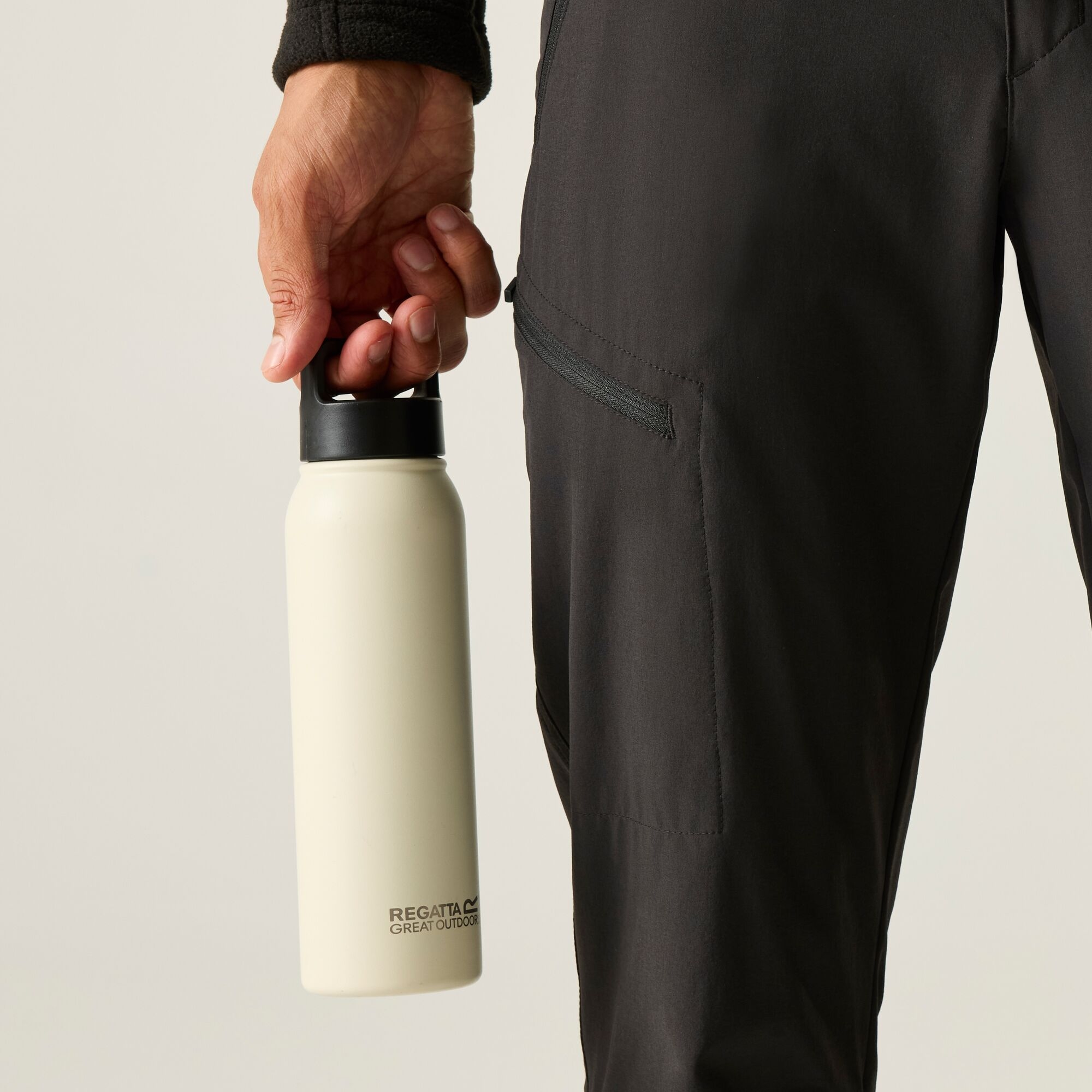 Regatta Thermulate Insulated Bottle 0.6L Unisex Grey