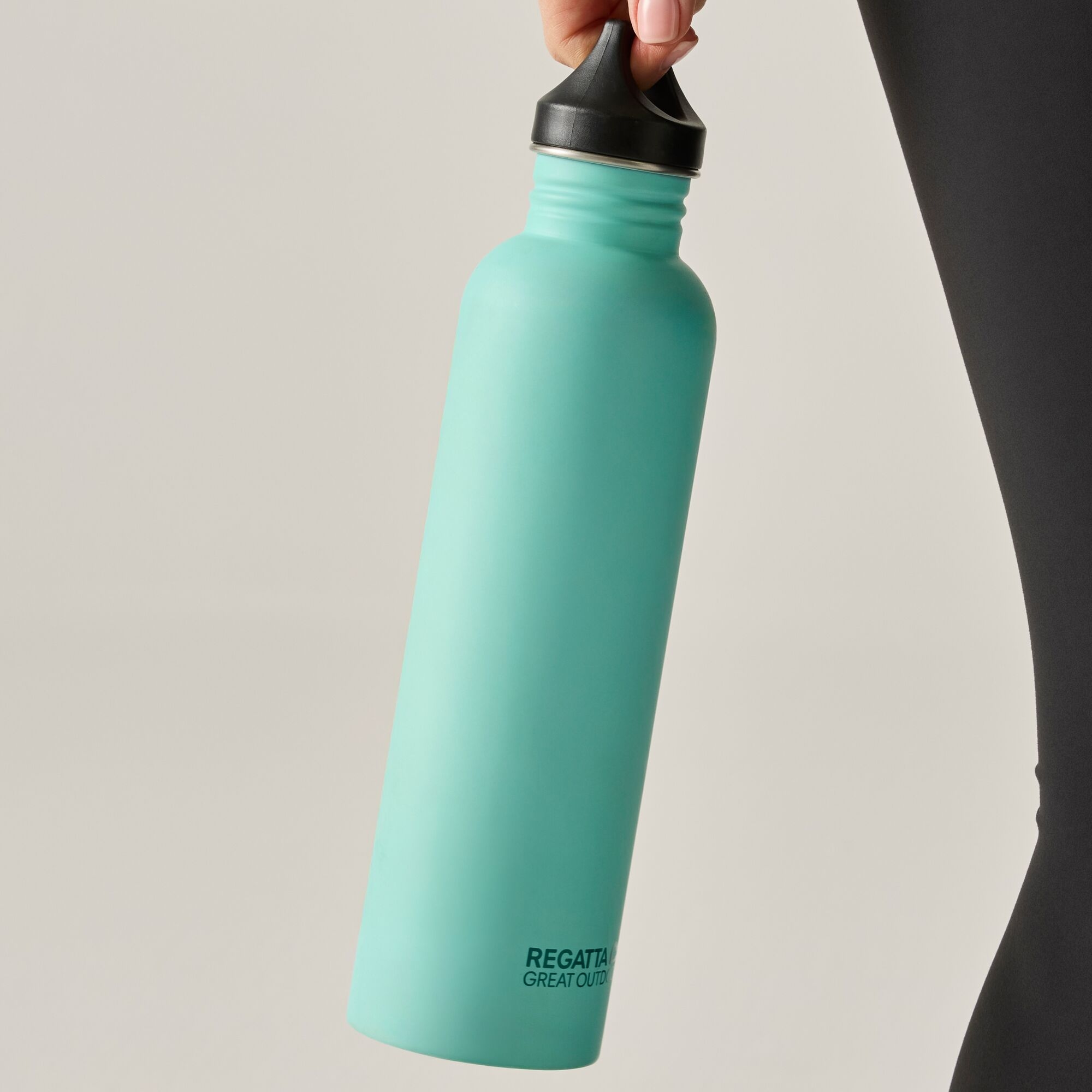 Regatta Stainless Steel Bottle 1L Unisex Green