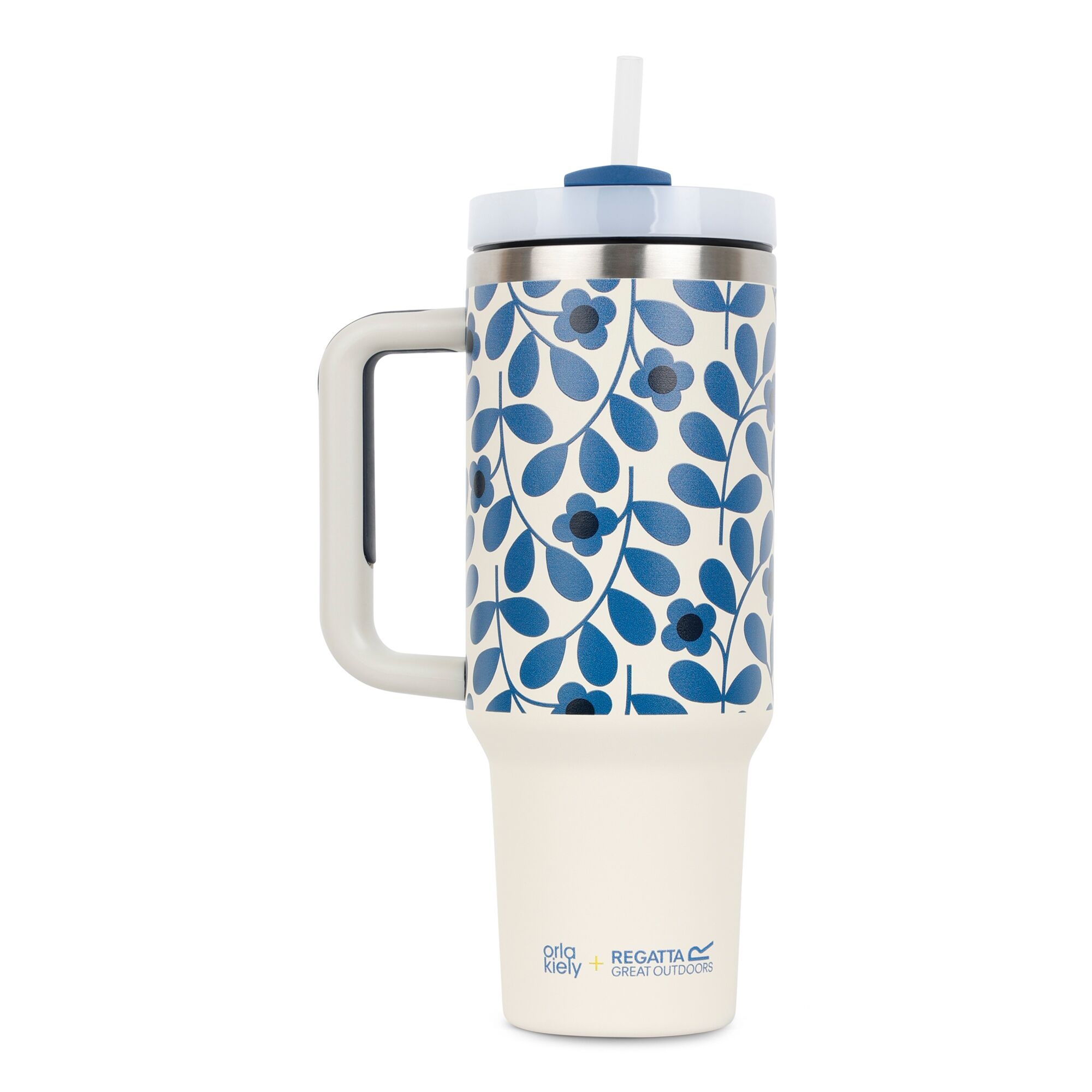 Regatta Orla Kiely - Kubek Termiczny Mug Niebieski, Rozmiar: One Size