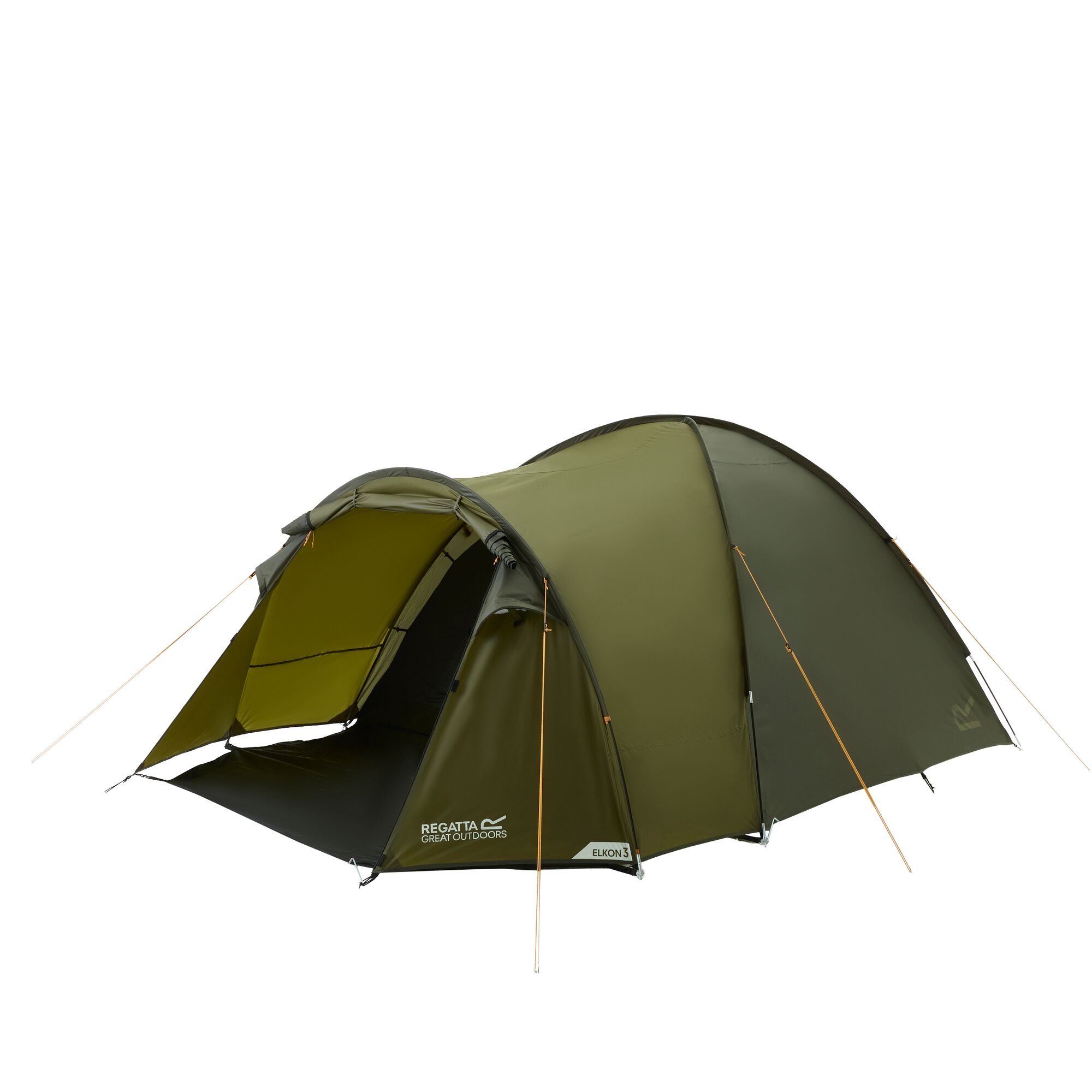 Regatta Namiot 3-osobowy Elkon 340x210x140 cm Zielony