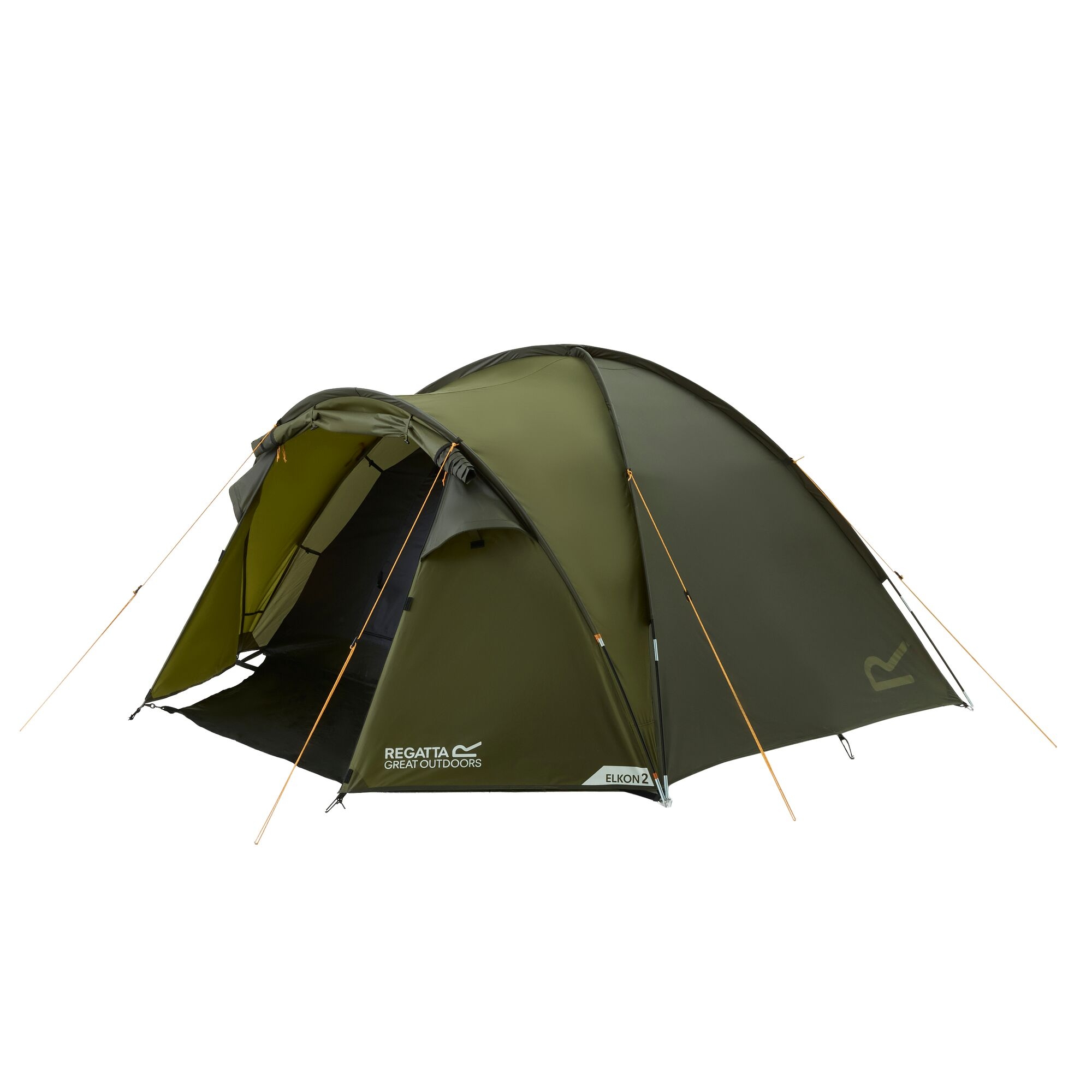 Regatta Namiot 2-osobowy Elkon 225x210x116 cm Zielony