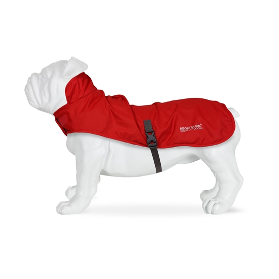 Packaway Dog Coat Red 