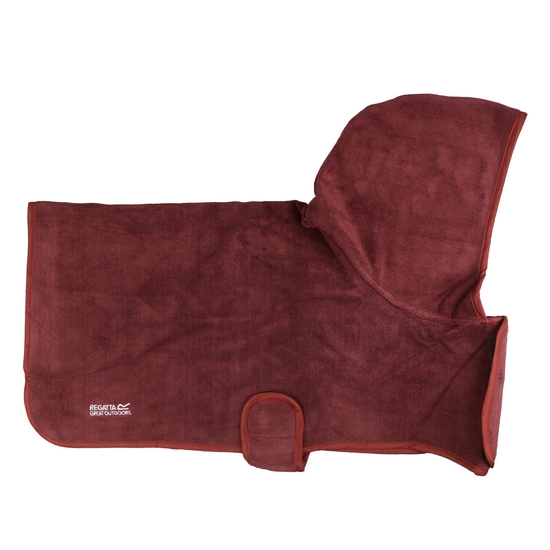 Dog Drying Coat Claret