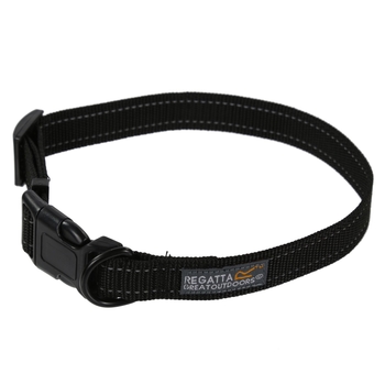 Comfort Hardwearing Dog Collar 45-70cm Black