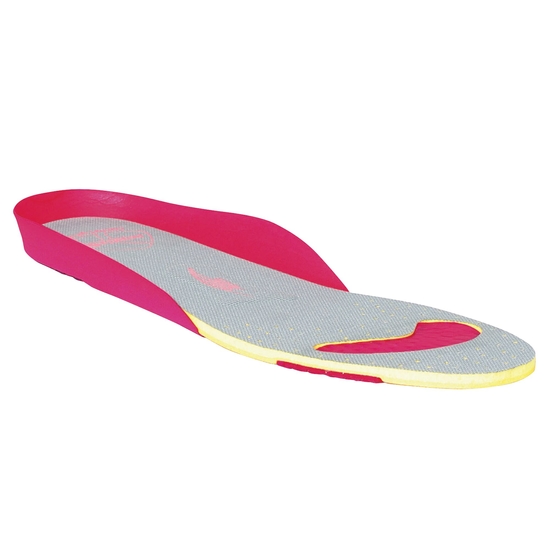 Women's Comfort Footbed Corporate Grey Bright Blush 