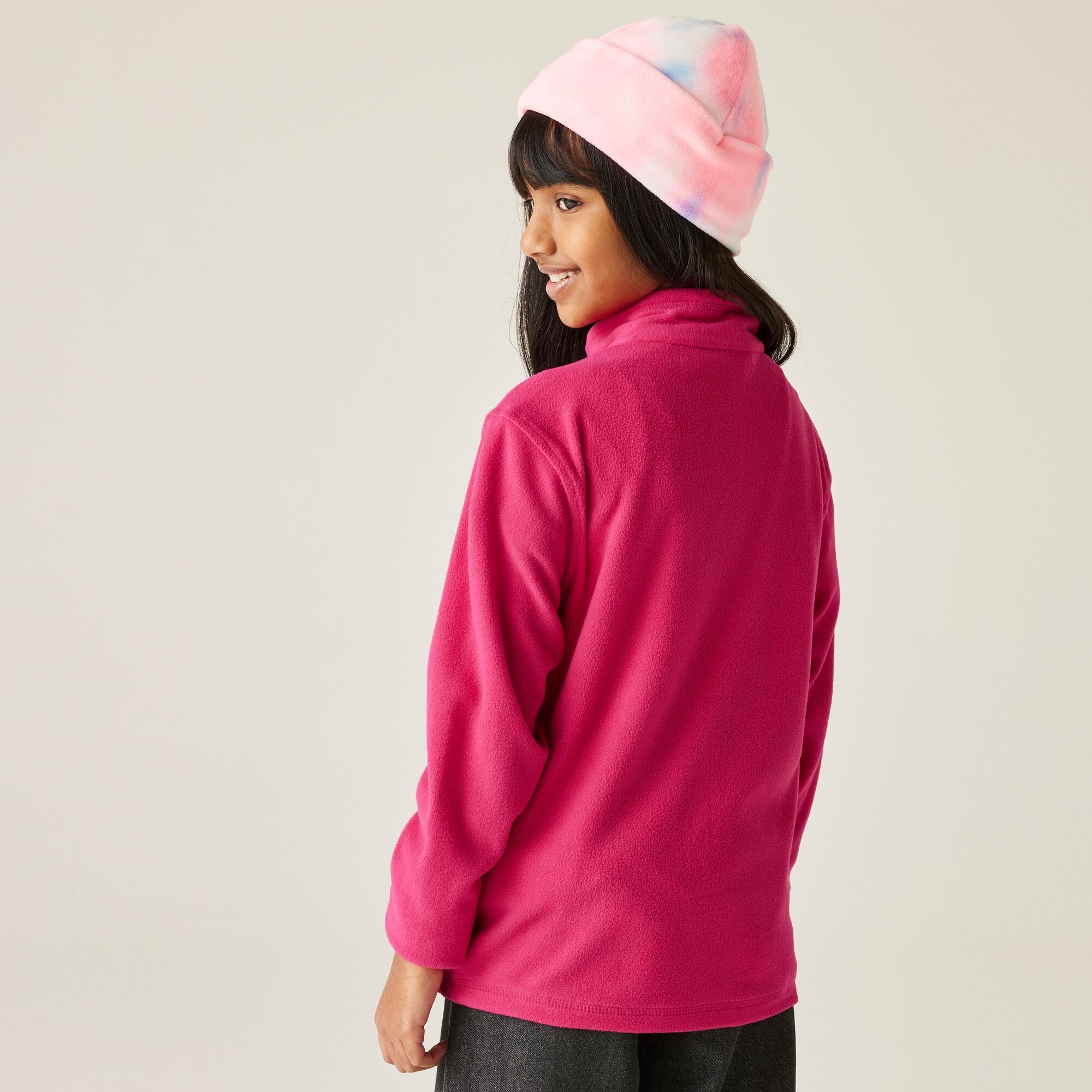 Regatta Polar dziecięcy rozsuwany King II Fuksja