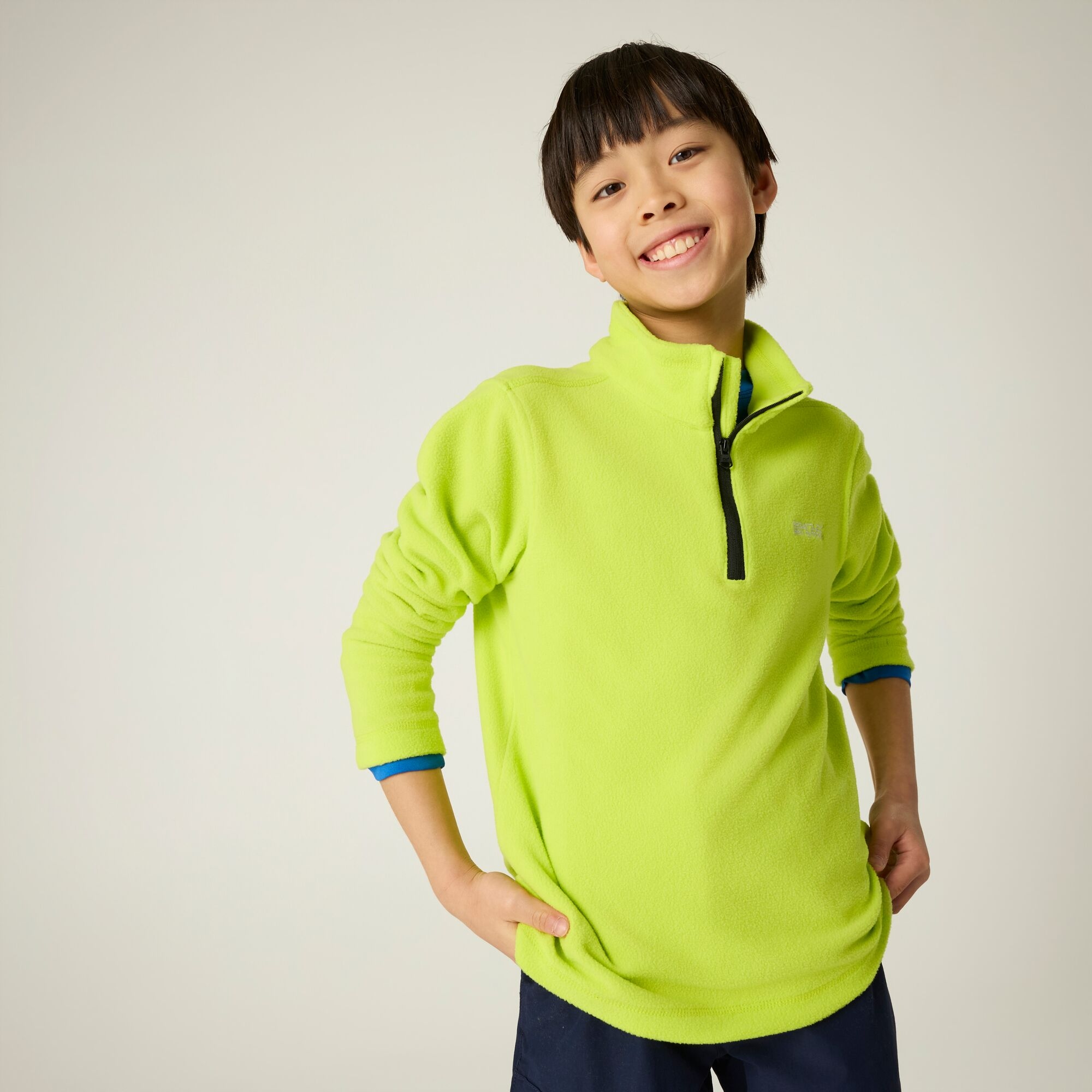Regatta Kids’ Hot Shot Ii School Fleece - Green Size 15-16 Years