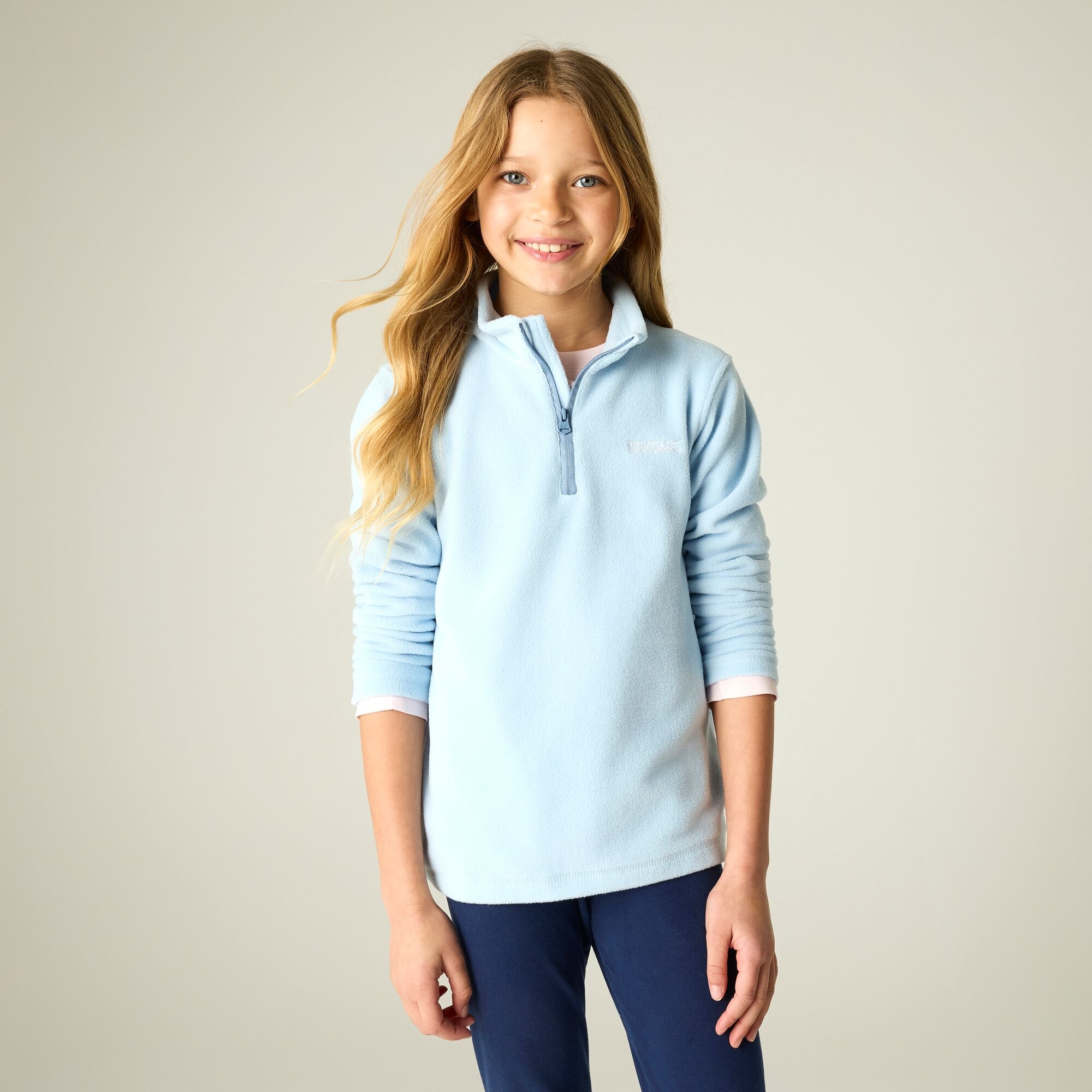 Regatta Kids’ Hot Shot Ii School Fleece - Blue Size 14 Years