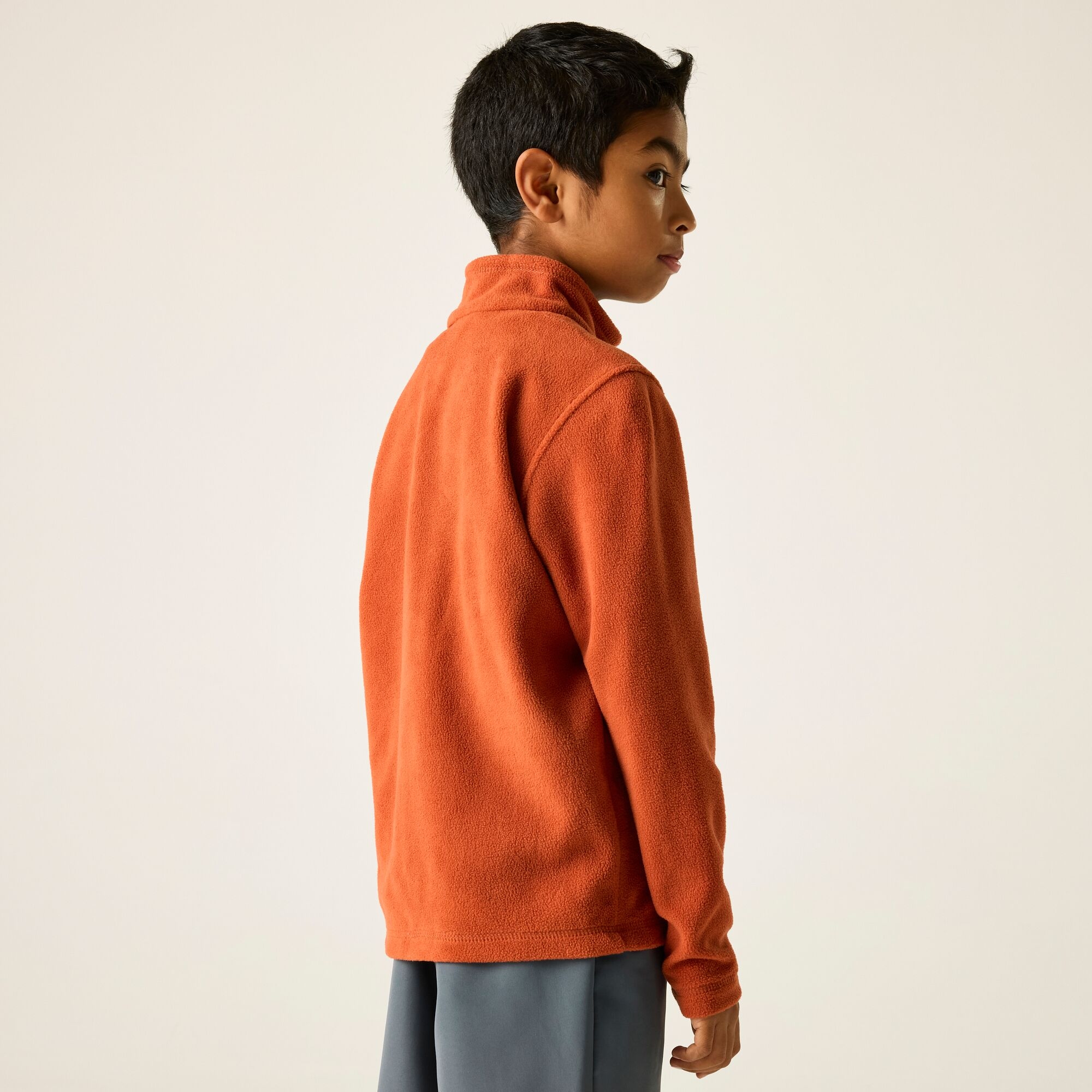 Regatta   Polar dziecięcy z suwakiem 1/2 Hot Shot II Czerwony