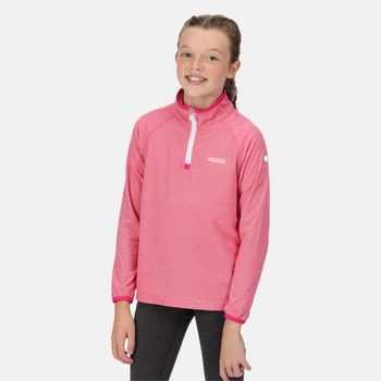 Kids' Loco Half Zip Fleece Pink Fusion