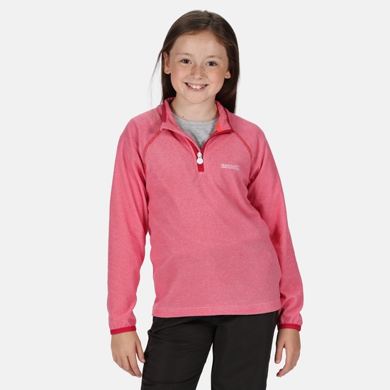 Kids' Loco Half Zip Fleece Duchess Pink