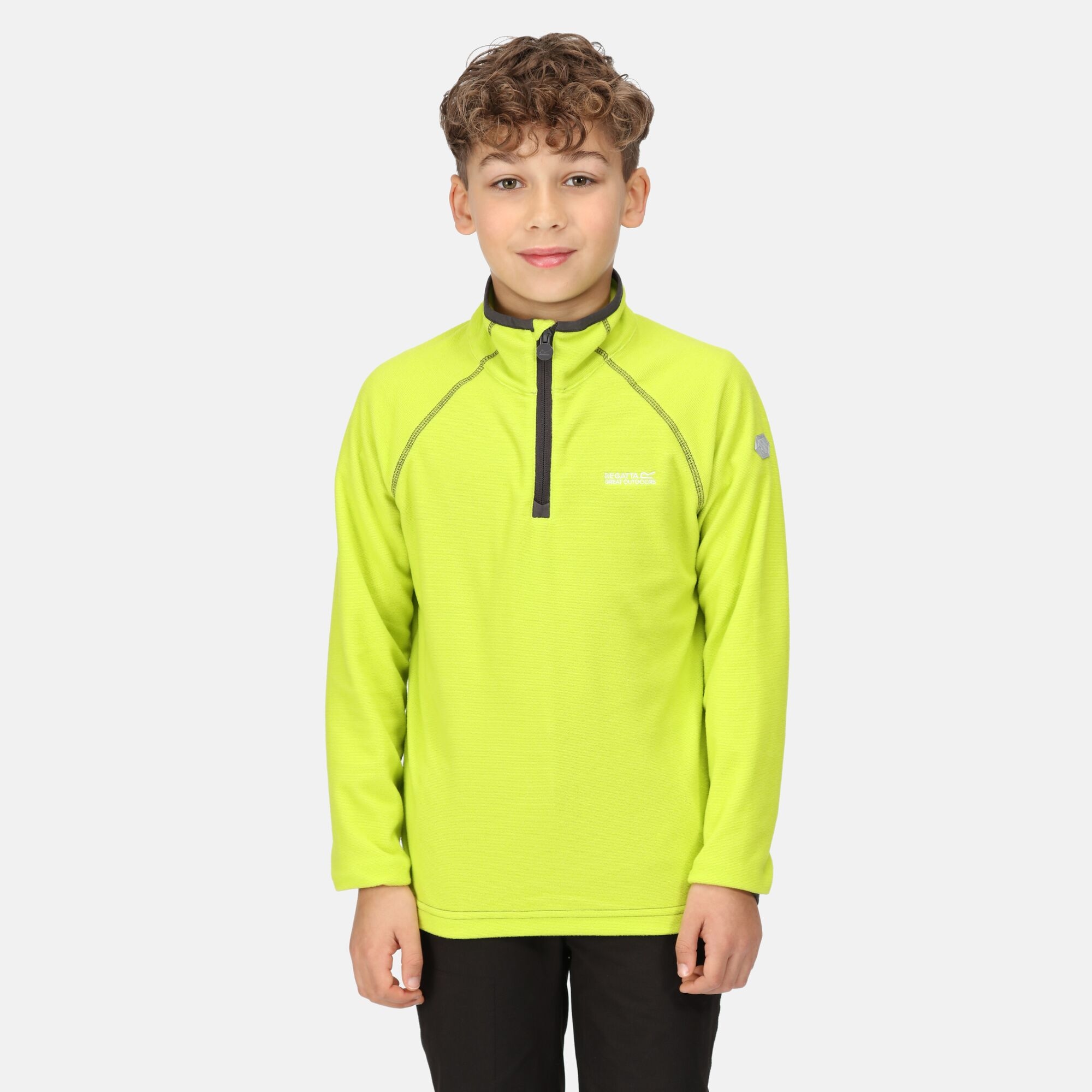Regatta Kids’ Loco Fleece Size: 3-4 Years Unisex Kids Green