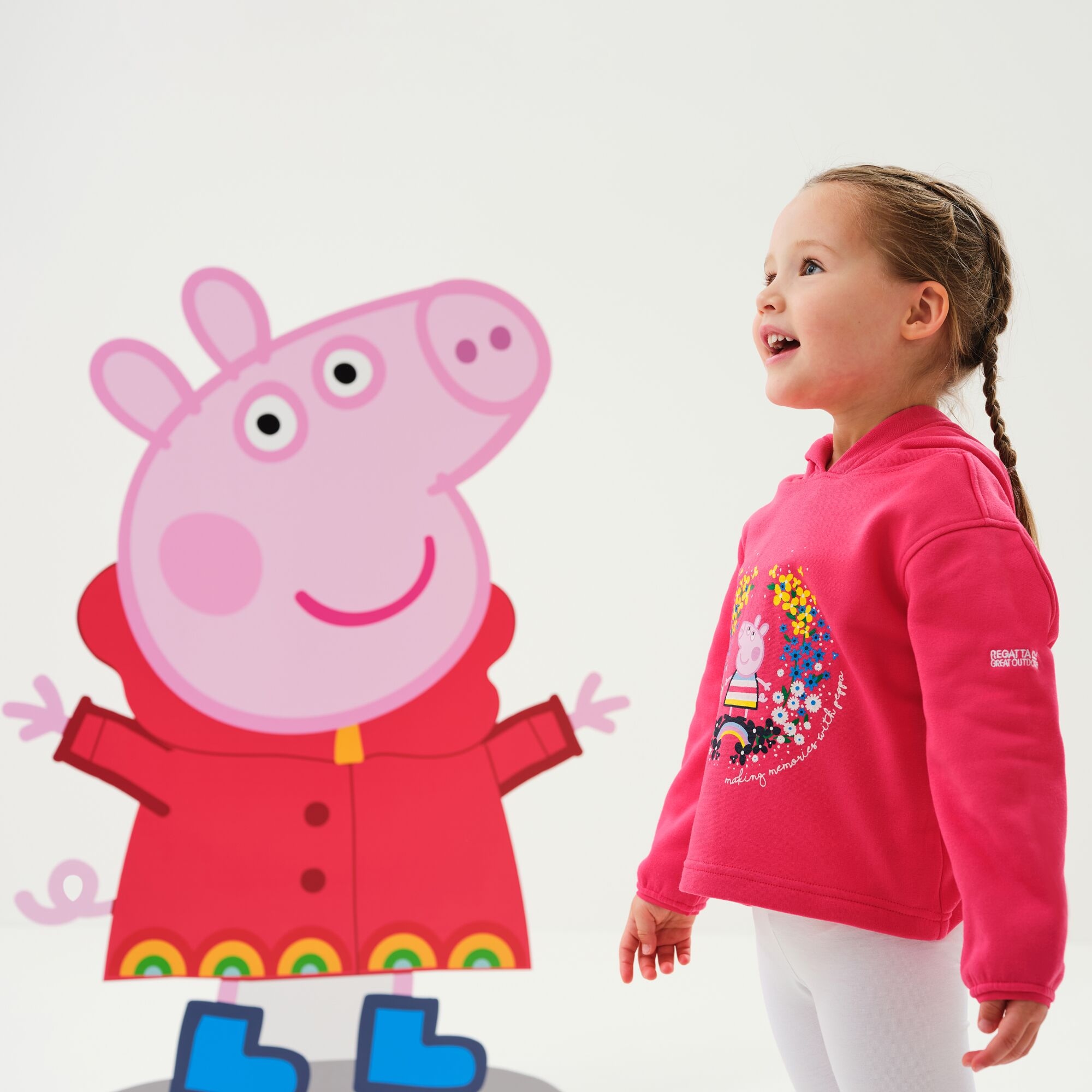 Dziecięca bluza Peppa Hoody  Różowy