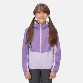 Kids' Highton Full Zip Fleece Light Amethyst Pastel Lilac