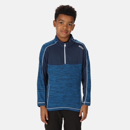 Kids' Hewley Recycled Fleece Skydiver Admiral Blue
