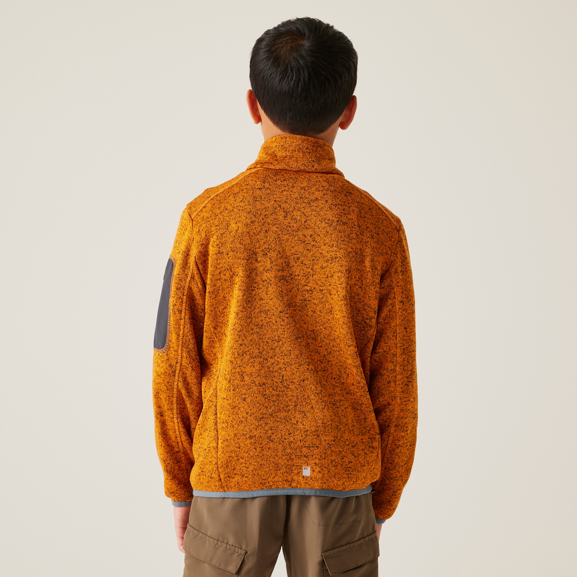 Dziecięcy polar z suwakiem Newhill Pomarańczowy