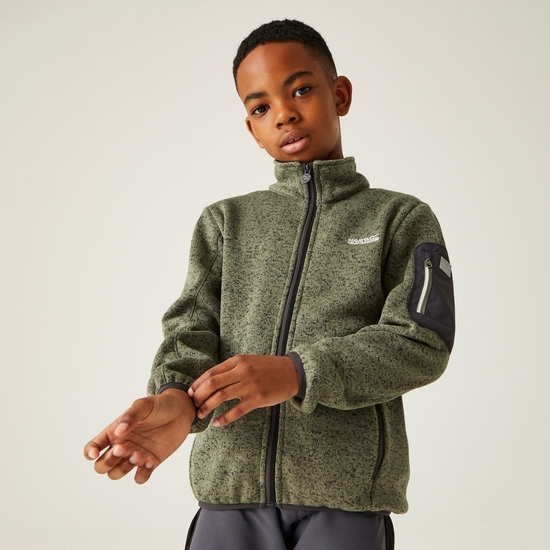 Kids' Newhill Fleece Agave Green Ash