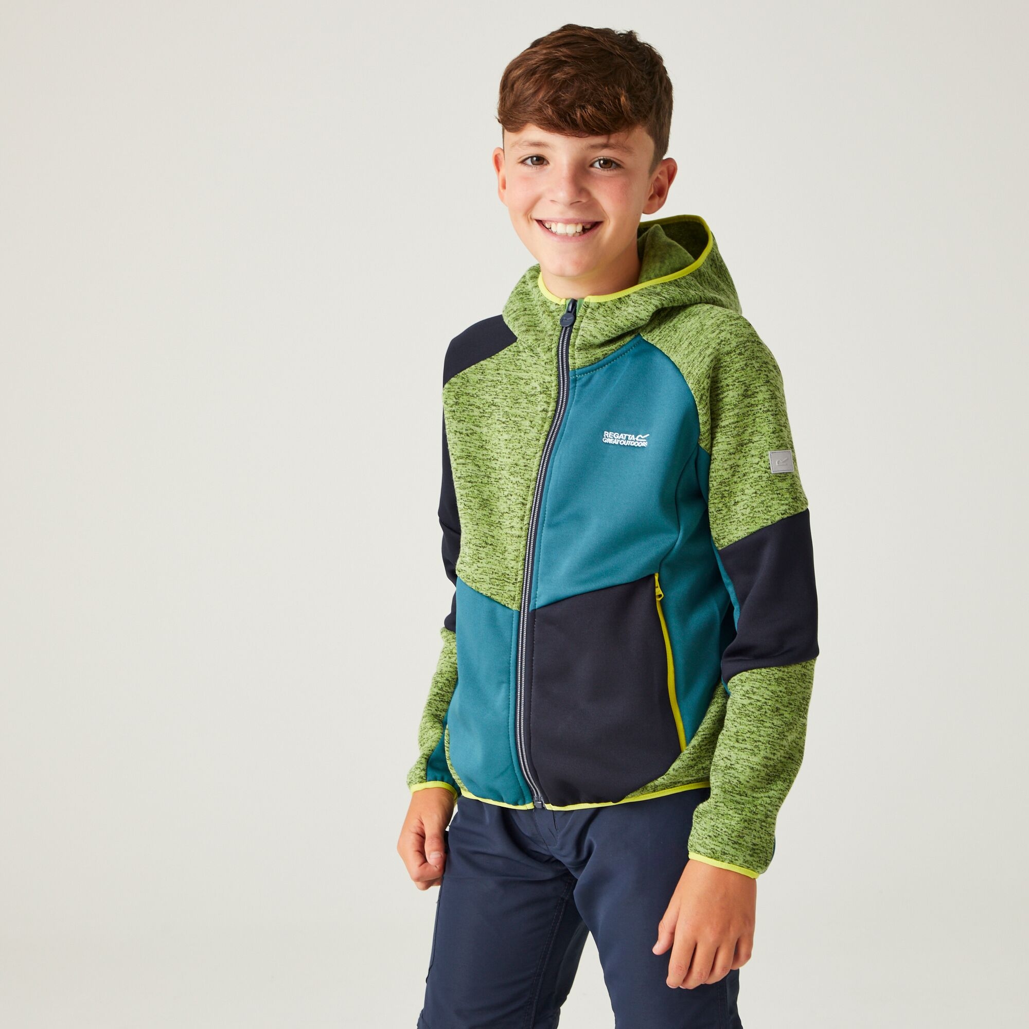 Regatta Dziecięcy polar Dissolver VIII Zielony