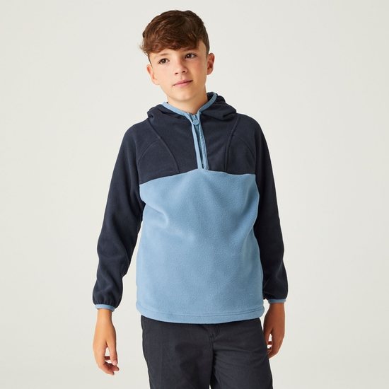 Kids' Fayley Hooded Fleece Navy Coronet Blue