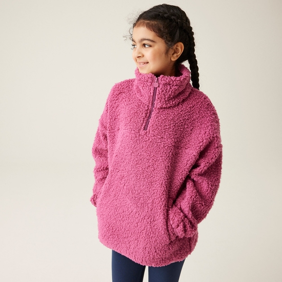 Polaire à demi-zip Kaliza pour enfant Violet